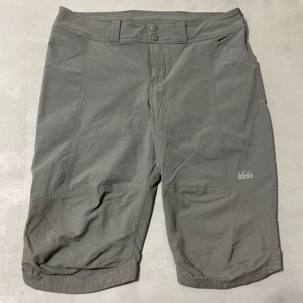 REI Shorts Womens Size 12 Gray adult knickers quick dry hiking
